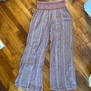 Indigo flow pants